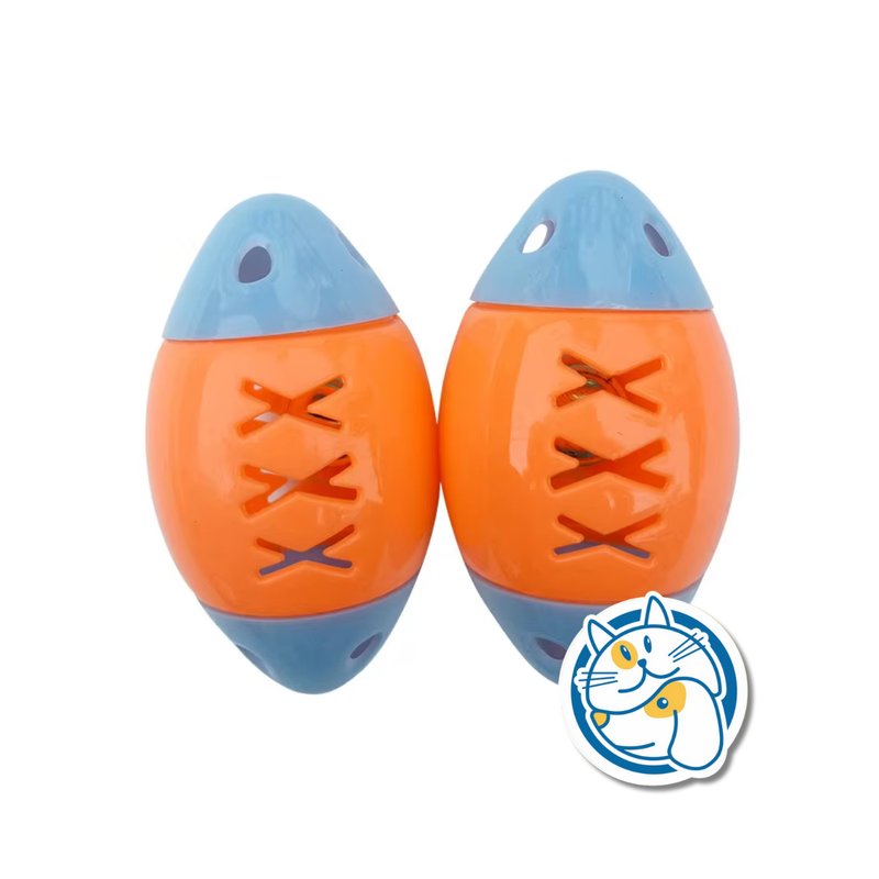 JUGUETE PELOTA RUGBY -8*4.5CM 2PCS/BG