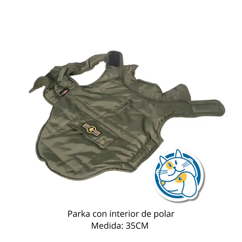 IND. PARKA POL 807B-35 VERDE M