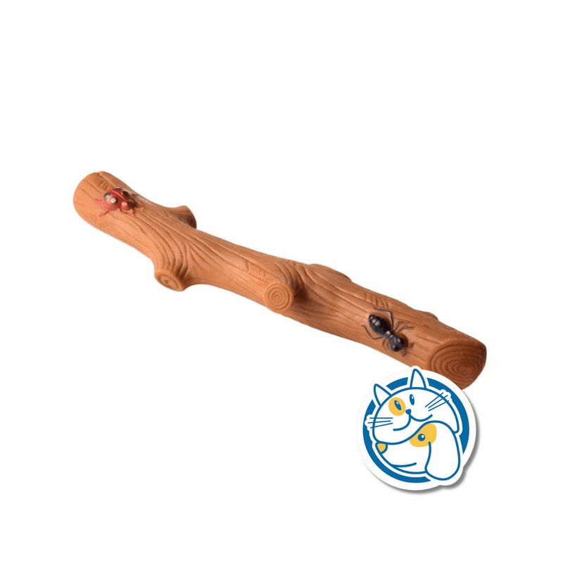 JUGUETE PERRO C/ CHIFLE JUP99366 MARRON RAMA