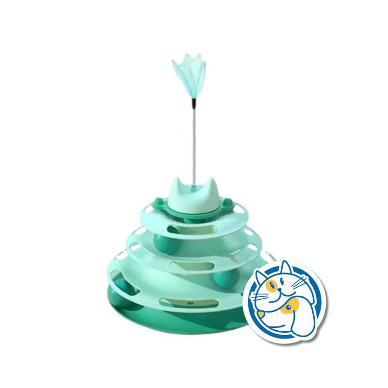 JUGUETE INTERACTIVO CAT TOY C/PLUMA - 25177