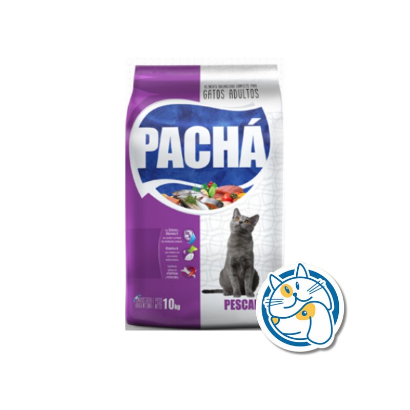 PACHA GATO SABOR PESCADO 10KG
