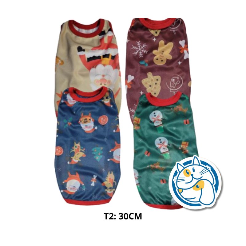 MUSCULOSA NAVIDEÑA DOMIPETS T2