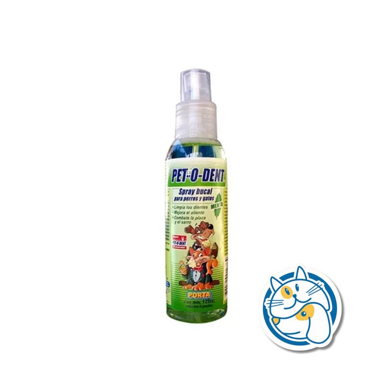 SPRAY BUCAL PET O DENT X125ML