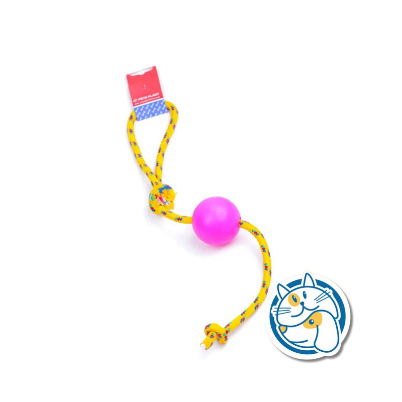 S202 - PELOTA DE GOMA MEDIANASOGA ALPINA 8MM CON LARGO 50 CM