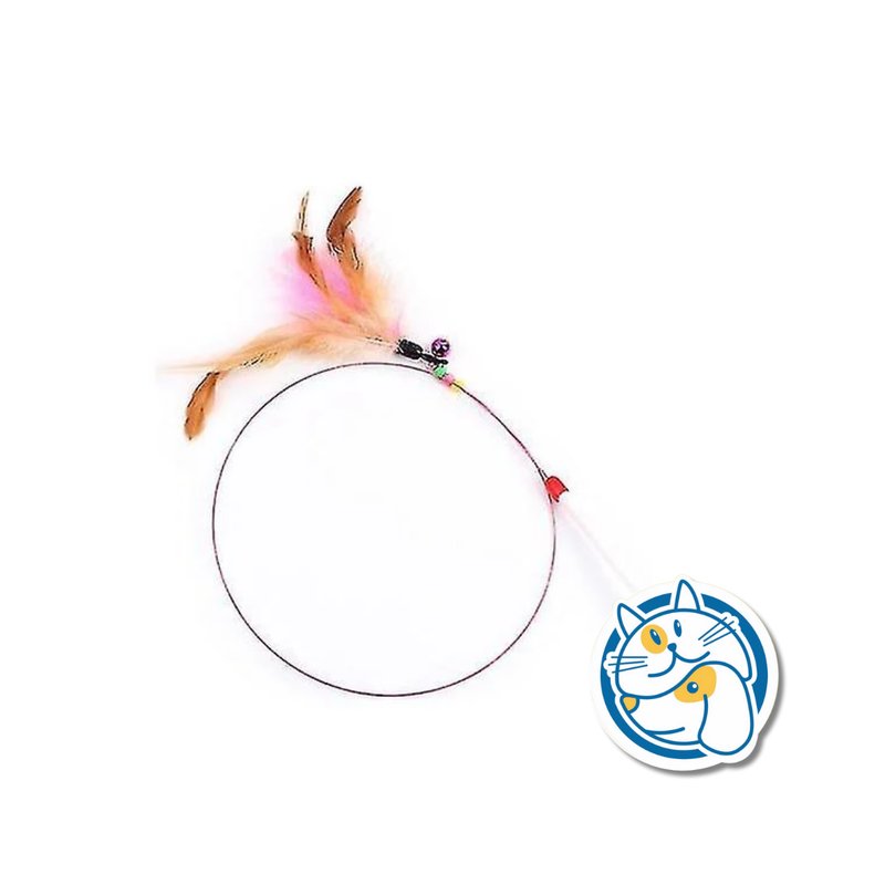 VARITA CON PLUMA -110CM