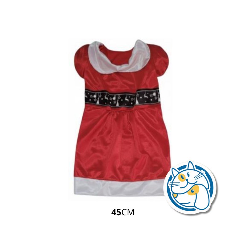 VESTIDO NAVIDAD DOMIPETS T5