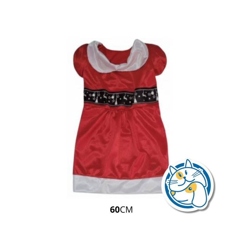VESTIDO NAVIDAD DOMIPETS T8