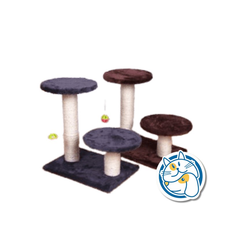 RASCADOR DOBLE POSTE 2 NIVELES C/ RATON - 25012