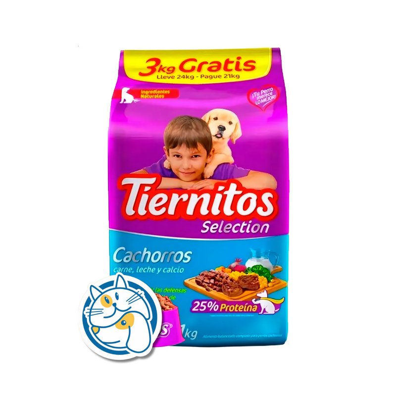 TIERNITOS CACHORROS 15+2KG