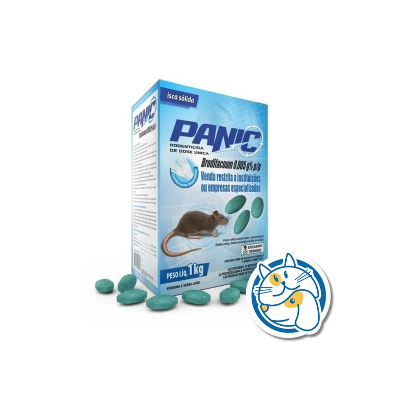 PANIC RATICIDA BLOCK X 1 KG.