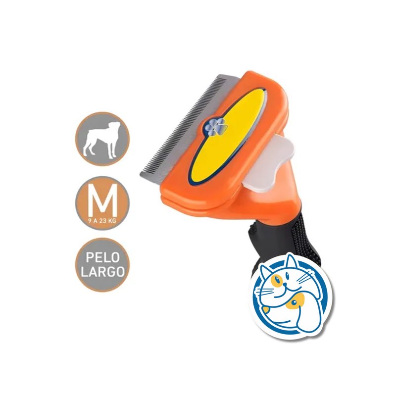 PEINE REMOVEDOR DE PELO M QCM013M - NARANJA