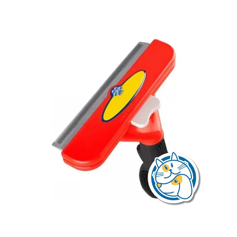 PEINE REMOVEDOR DE PELO XL QCM013XL - ROJO