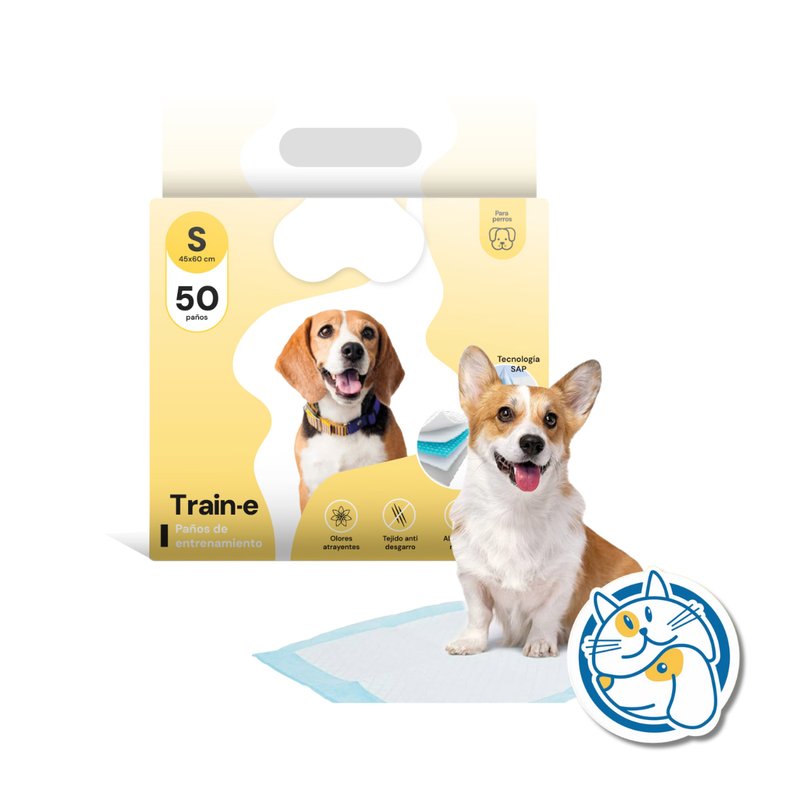 PAÑO ENTREN. PERRO SMALL X50UD.