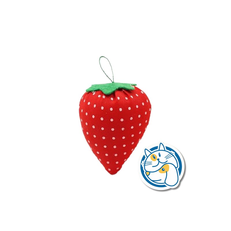 RATON FRUTA DE TELA 5X4CM - 24292
