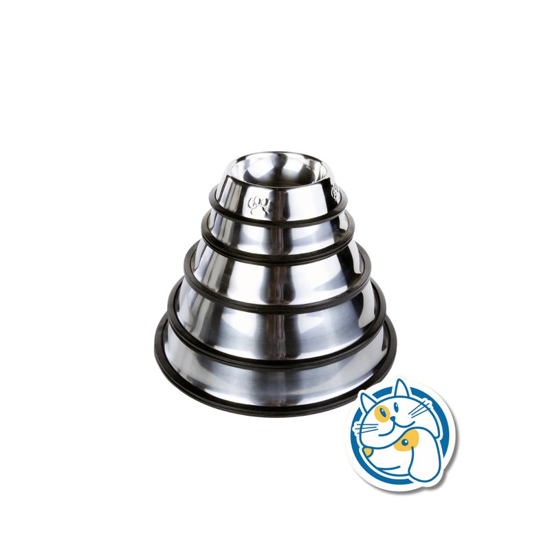 COMEDERO ACERO INOX. 22CM - 24003