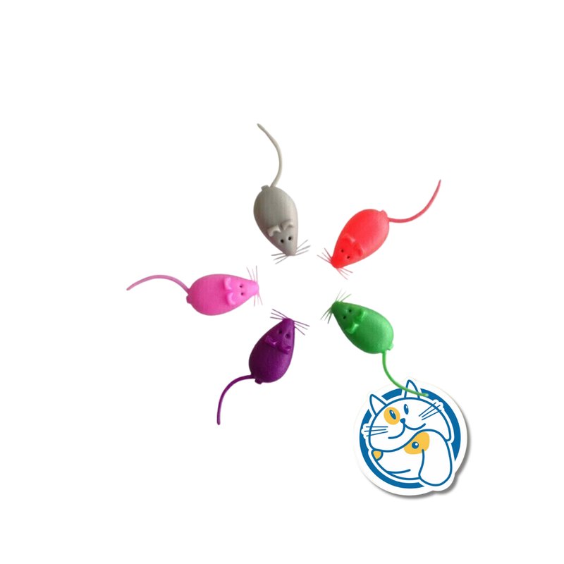 RATON COLA LARGA DE ALAMBRE 6,5X3CM - 25145