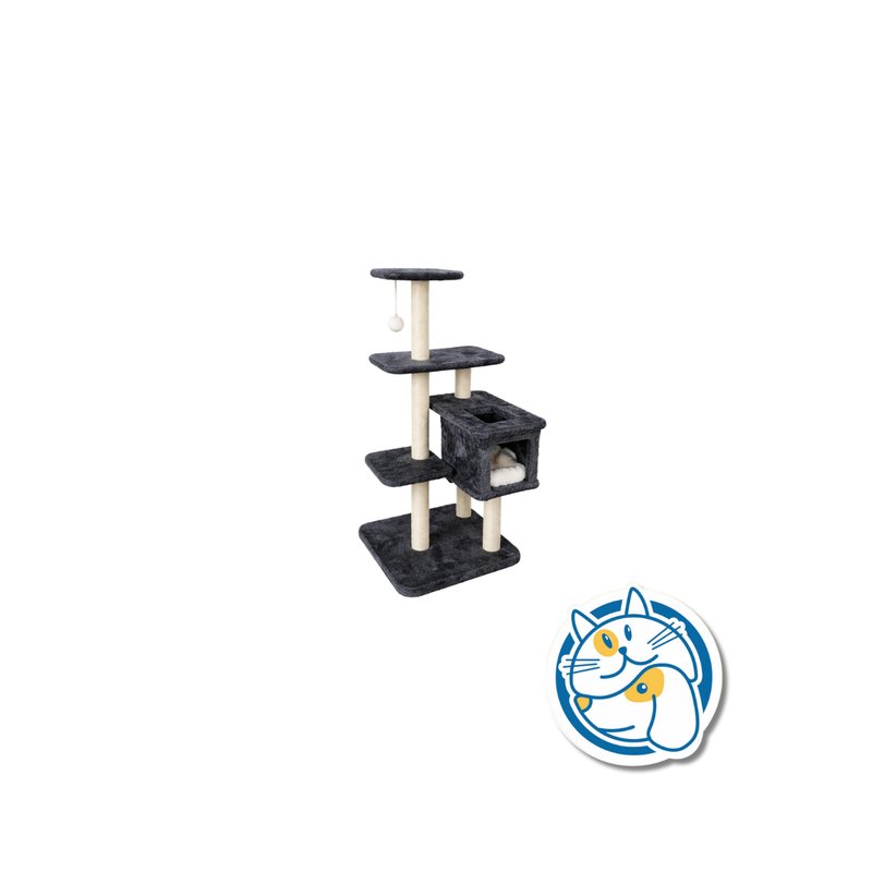 RASCADOR 4 PISOS CON CASITA