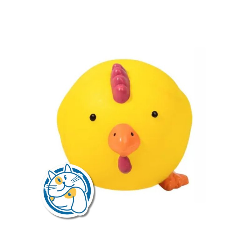 POLLITO C/CHIFLE X7,5CM 25538