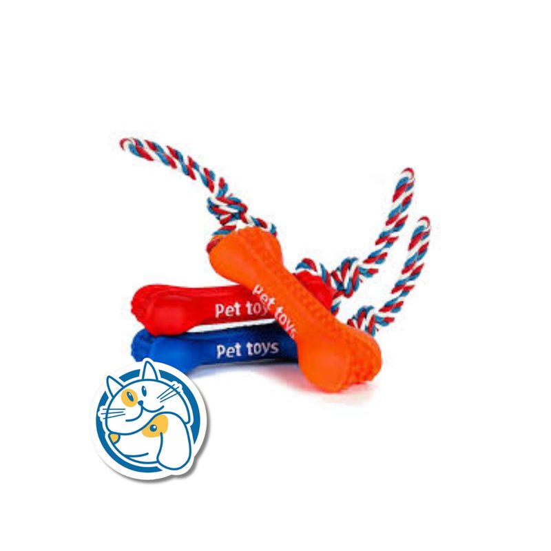 JUGUETE C/SOGA HUESO C/CHIFLE 25544