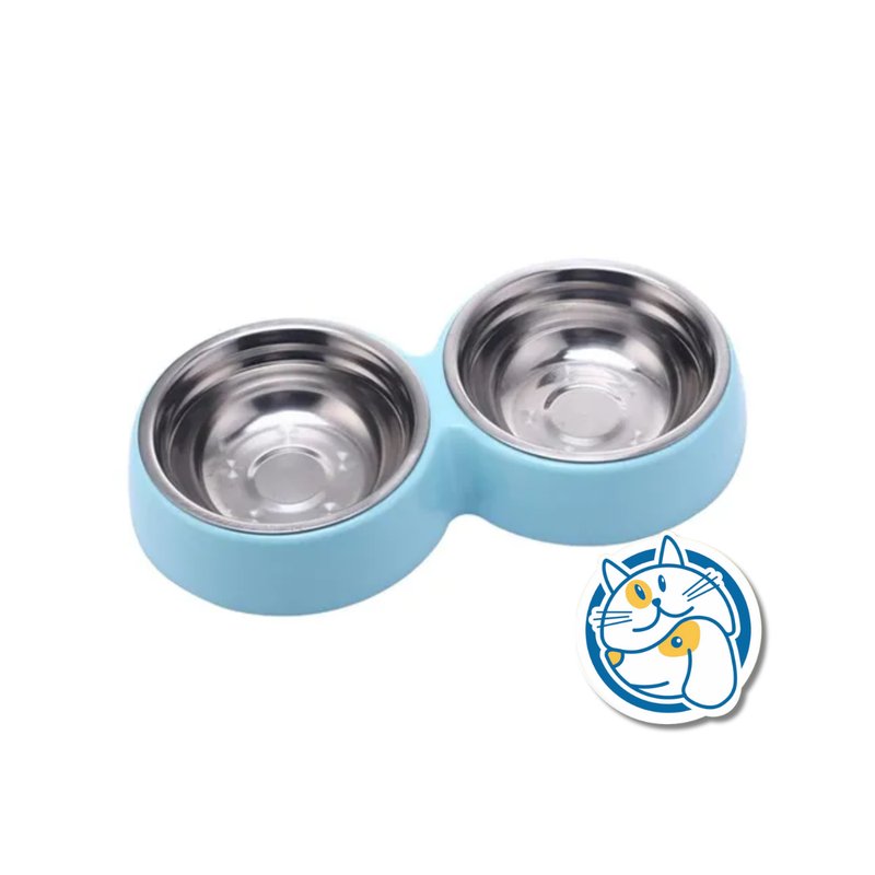 COMEDERO DOBLE ACERO INOX. B. 25641