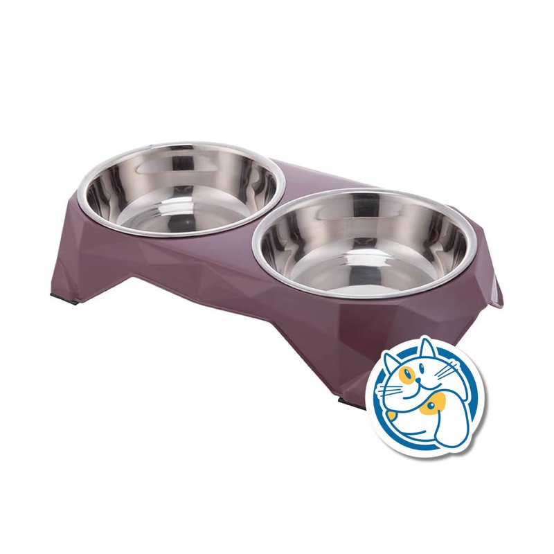 COMEDERO DOBLE ACERO INOX. NL1 25796