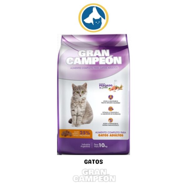 17 Gran Campeon Gatos. 10kg