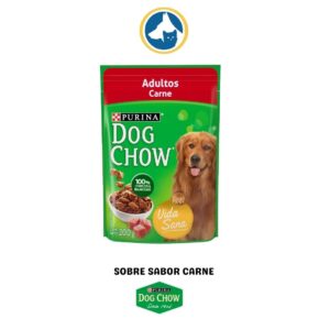 Sobresito Dog Chow. Ad. Carne. 100gr