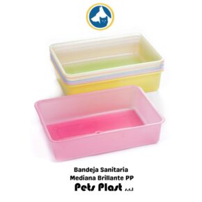 Bandeja Sanitaria Med. Brillante.(PET PLAS)