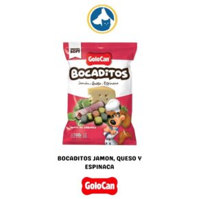 Golocan: Bocaditos de Jamon, Queso y Espinaca