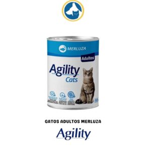 Lata Agility Gato. Merluza. 340gr