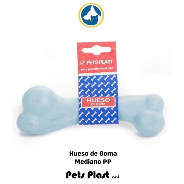 40 Hueso de Goma Med.(PET PLAS)