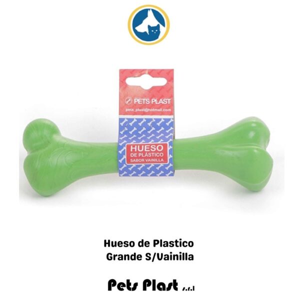 44 Hueso de Plastico Grand. s/ Vainilla.(PET PLAS)