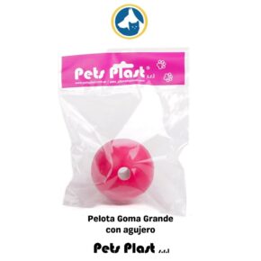 Pelota de Goma Grande c/ Agujero(PET PLAS)