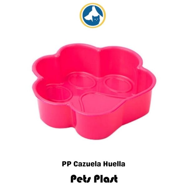 16 PP Cazuela Huella.(PET PLAS)