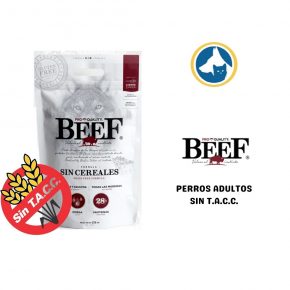 Beef Perros Ad. sin T.A.C.C. 14kg pro quality