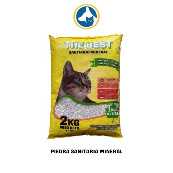 Piedras Sanitarias Mineral 1.8 kg(THE BEST)