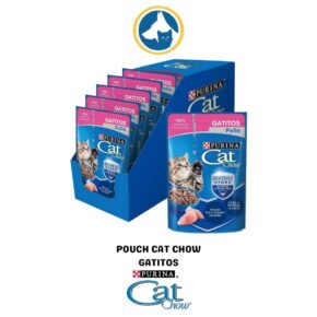 Pouch Cat Chow Gatitos.