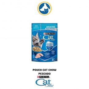 Pouch Cat Chow Pescado.