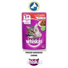 Pouch Whiskas Carne.