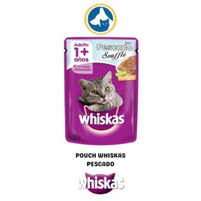 Pouch Whiskas Pescado.