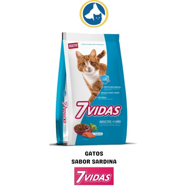 7 Vidas Gato s/ Salmon. 10kg
