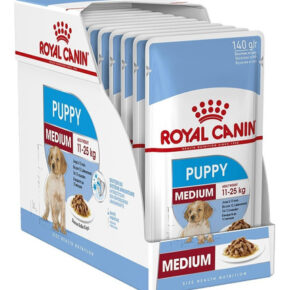 Royal Canin Pouch Medium Puppy. 140gr