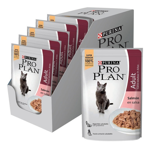 Pouch Pro Plan Cat Salmón.