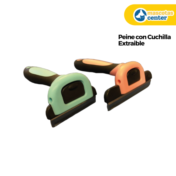 129 Peine c/ Cuchilla Extraíble Grande.(PER-ROS)