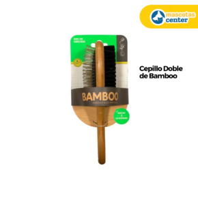 Cepillo Doble de Bambu. (CANCAT)