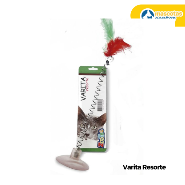82 Varita Resorte para Gatos (KIMEY)