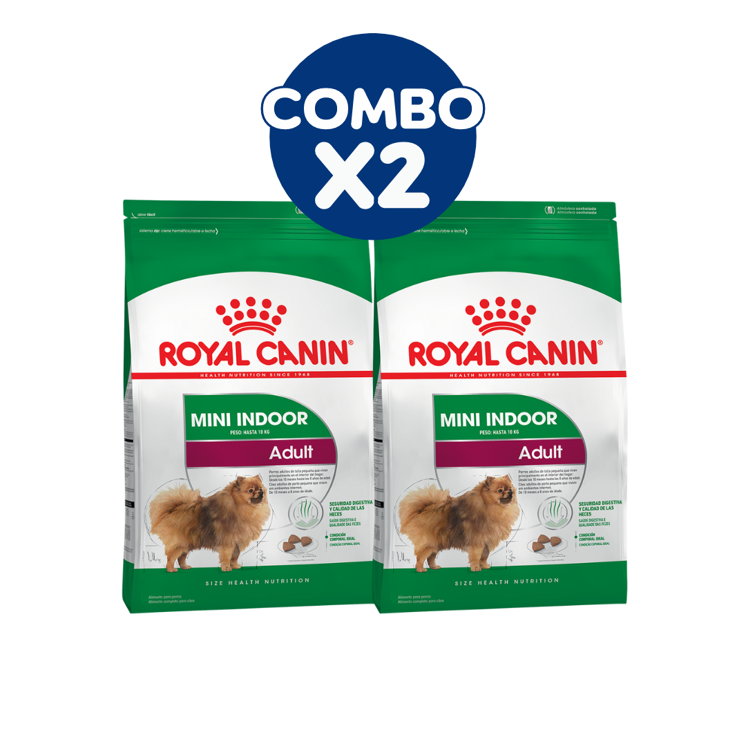 Royal Canin Mini Indoor Adult 3KG COMBO X2